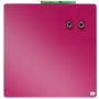 Magnetická tabuľa Nobo 36x36cm ružová