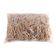 Gumičky Office Products 50mm 1kg prírodná farba