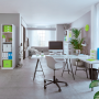 Zošívačka Leitz NeXXt WOW 5528 mini zelená