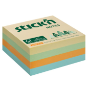Samolepiaci bloček 76x76mm lúčny mix pastelových farieb 400 lístkov
