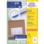 Etikety univerzálne 105x74mm Avery A4 100 hárkov
