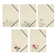 Kartónový obal lepenkový s gumičkou DONAU A4, 300 g/m², 3 preklápacie chlopne, 5 motívov