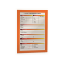 Samolepiaci DURAFRAME A4 oranžový