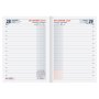 Diár denný A5 14 x 20,4 cm Manager 2027 - zelený