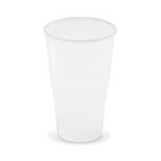 Poháre plastové 500 ml priehľadné (50 ks)