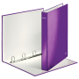 Zakladač 4-krúžkový Leitz WOW celoplastový 4cm purpurový