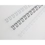 Drôtové hrebene GBC Multibind 21kr. 8mm biele