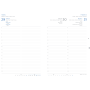 Diár Kronos denný A5 červený 2024