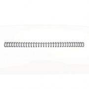 Drôtové hrebene GBC 8mm čierne 3:1