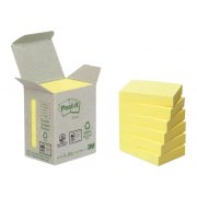 Bločky Post-it recyklované 38x51 žlté